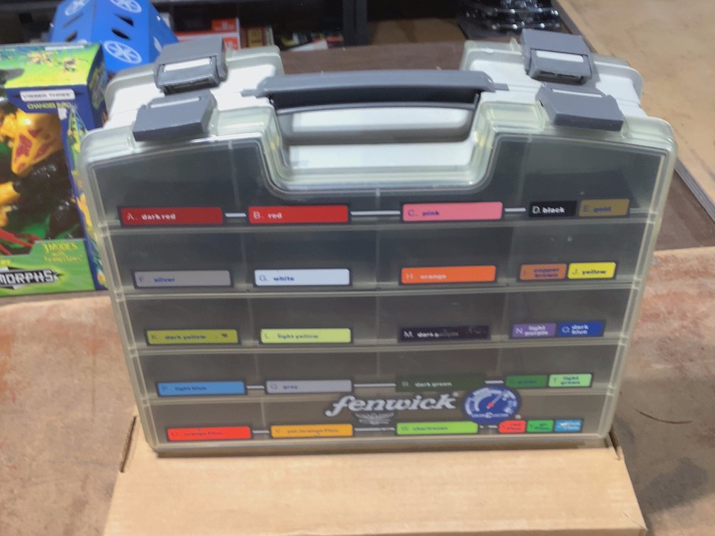 BIG FENWICK DOUBLE SIDED TACKLE BOX
