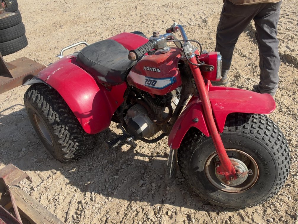 1981 HONDA 200 3-WHEELER- NO REGISTRATION