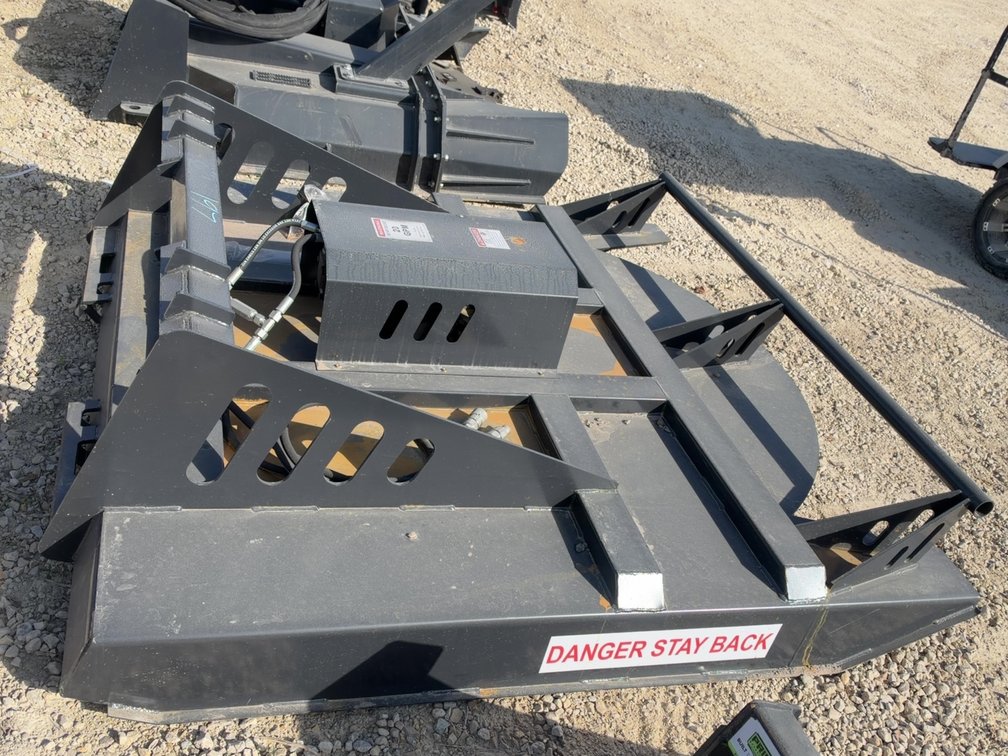 NEW 72" SKIDLOADER 2 BLADE BRUSH MOWER