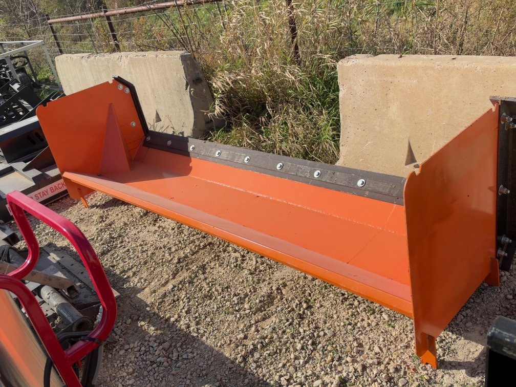 NEW 10' SKIDLOADER SNOW PUSHER