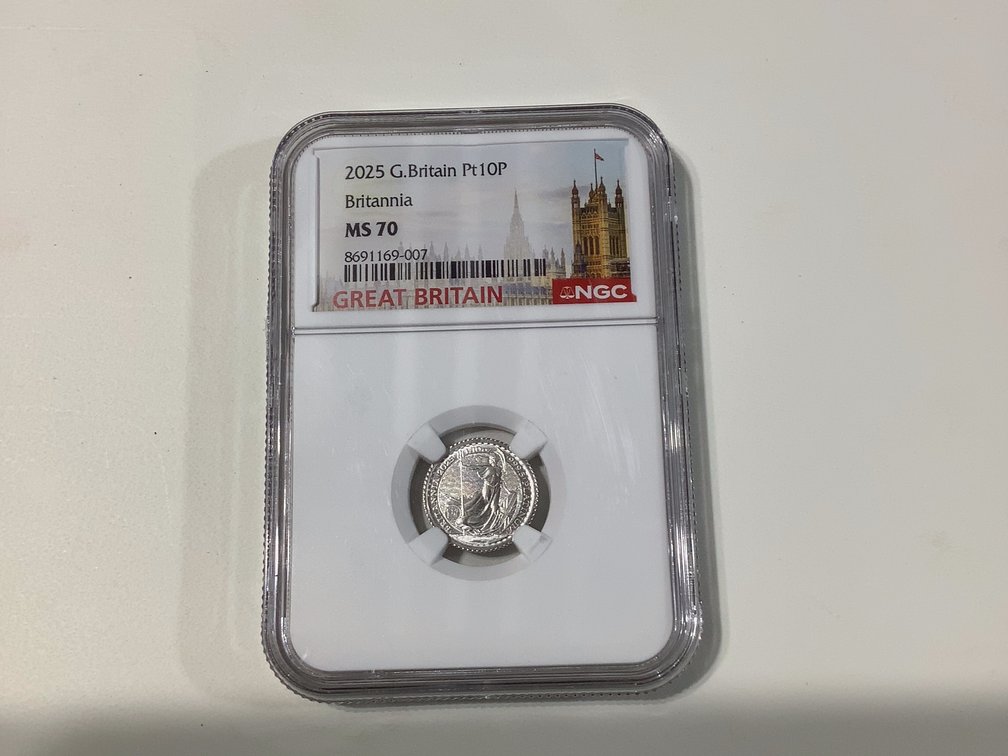 2025 G. BRITAIN Pt10P COIN