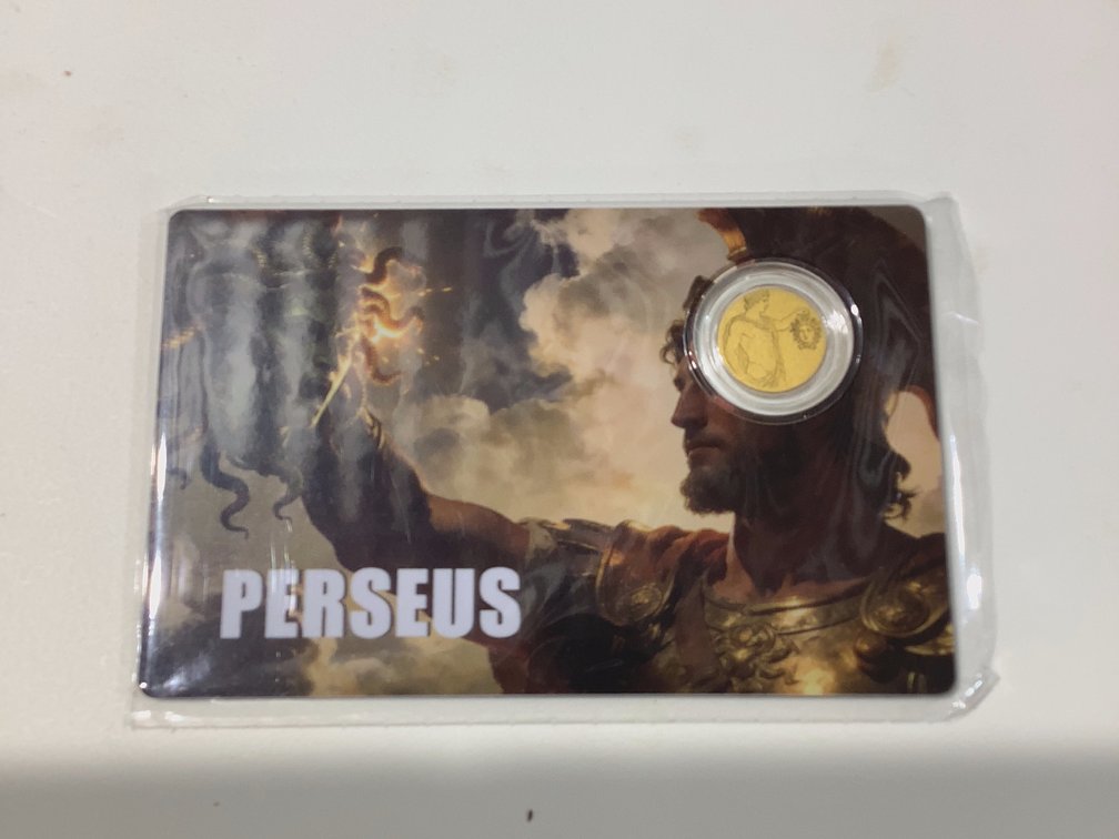 2026 PERSEUS 1/1000 TROY OUNCE .9999 GOLD
