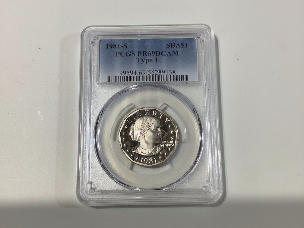 1981-S SBA$1 ONE DOLLAR COIN