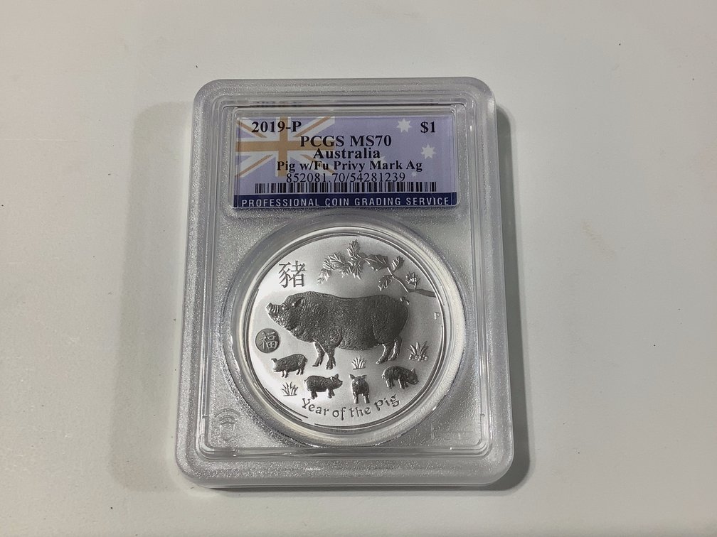 2019-P AUSTRALIA MARK 1- DOLLAR  COIN