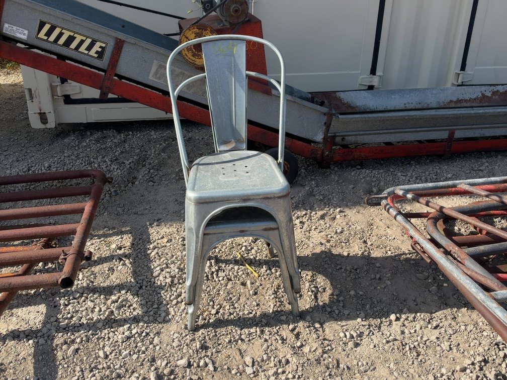 PAIR ALUMINUM CHAIRS