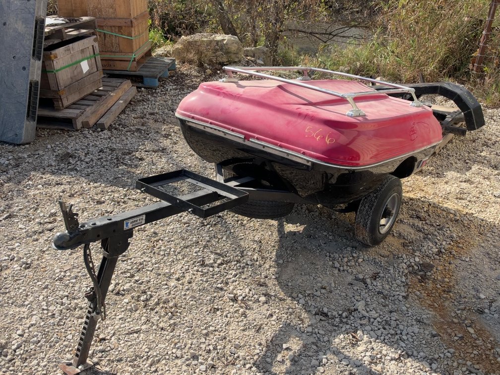 MOTORCYCLE TRAILER - FARM USE ONLY NO TITLE/REGISTRATION