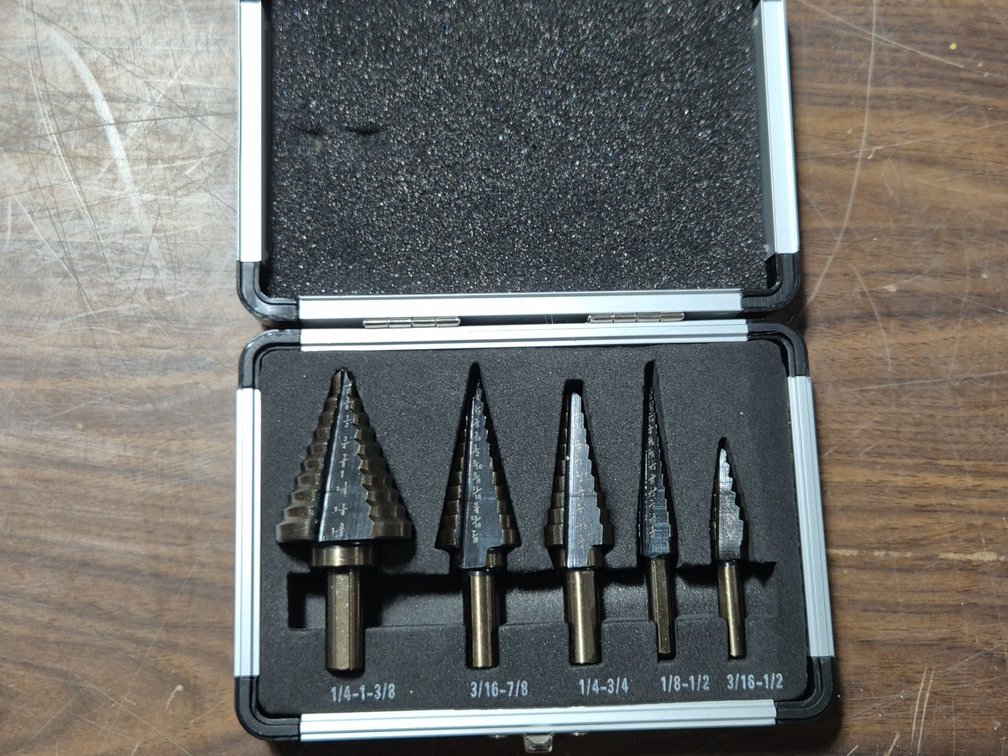 NEW 5PC TAPERED BIT SET