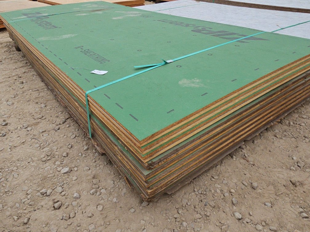 (9) 4' X9' ZIP SYSTEM VALVE OF R6