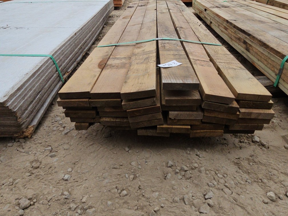 (36) 1" X 4" X8' GREEN TREATED LUMBER