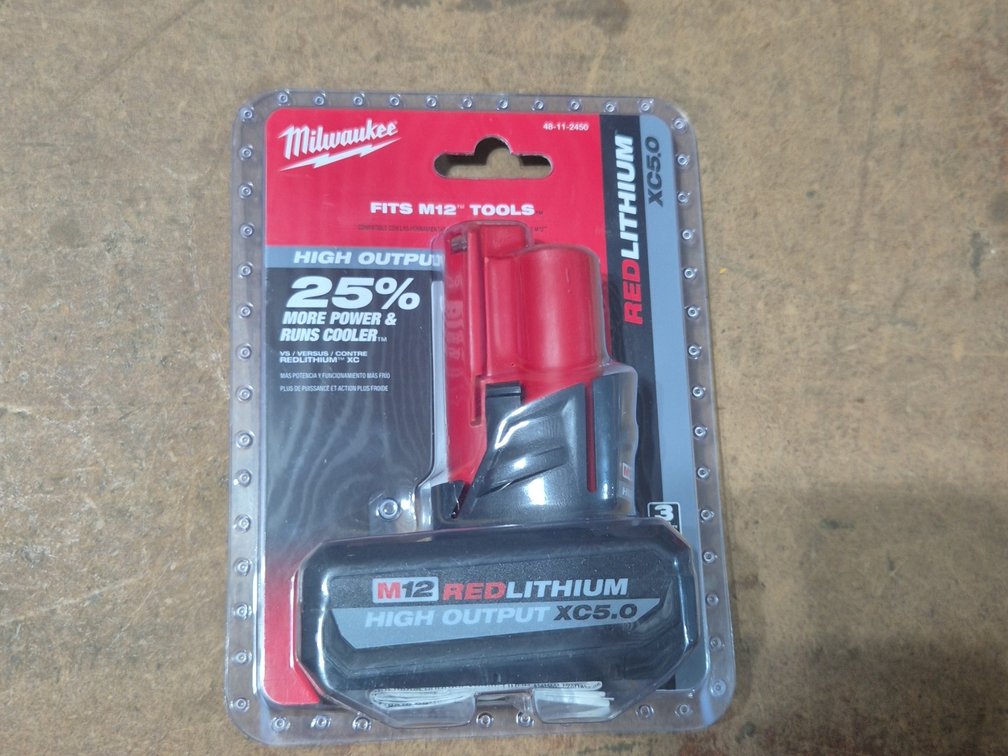 NEW MILWAUKEE M12 RED LITHIUM BATTERY
