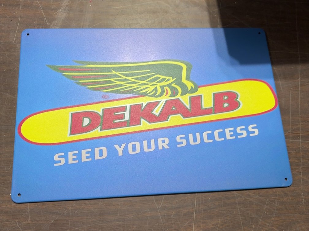 NEW 8X12 DEKALB SIGN