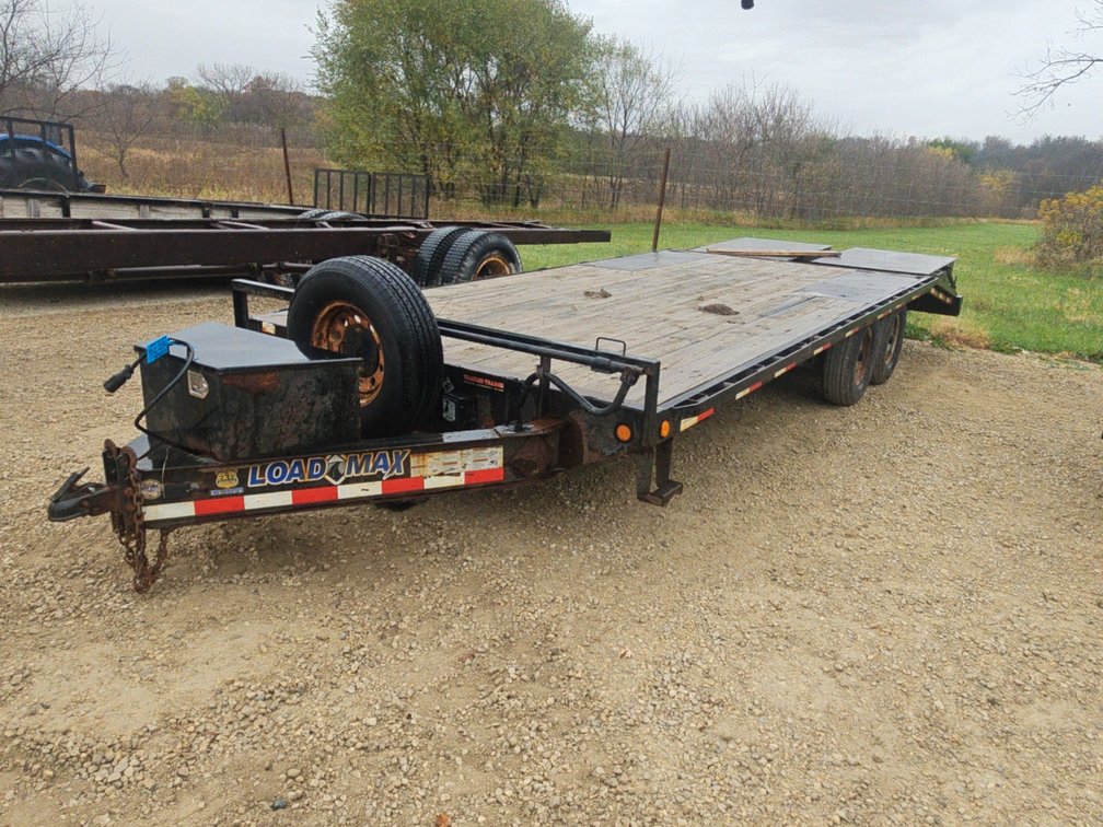 22' LOAD TRAIL DECK OVER TRAILER - FARM USE ONLY NO TITLE
