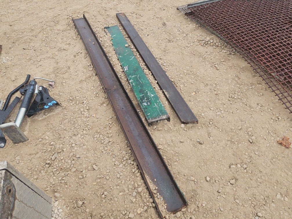 C-CHANNEL 10+ (1) 2"X4"X71", (1) 2"X6"X57", & (1) 2"X6"X8'