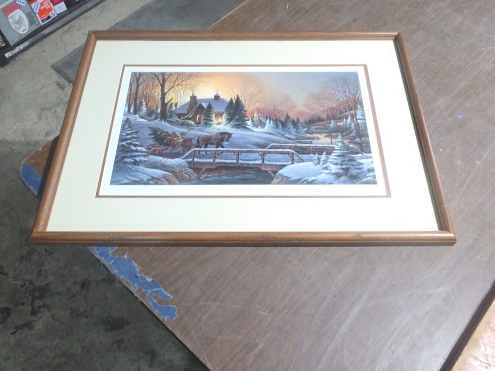 HEADING HOME PICTURE BY TERRY REDLIN 261/4 x 19