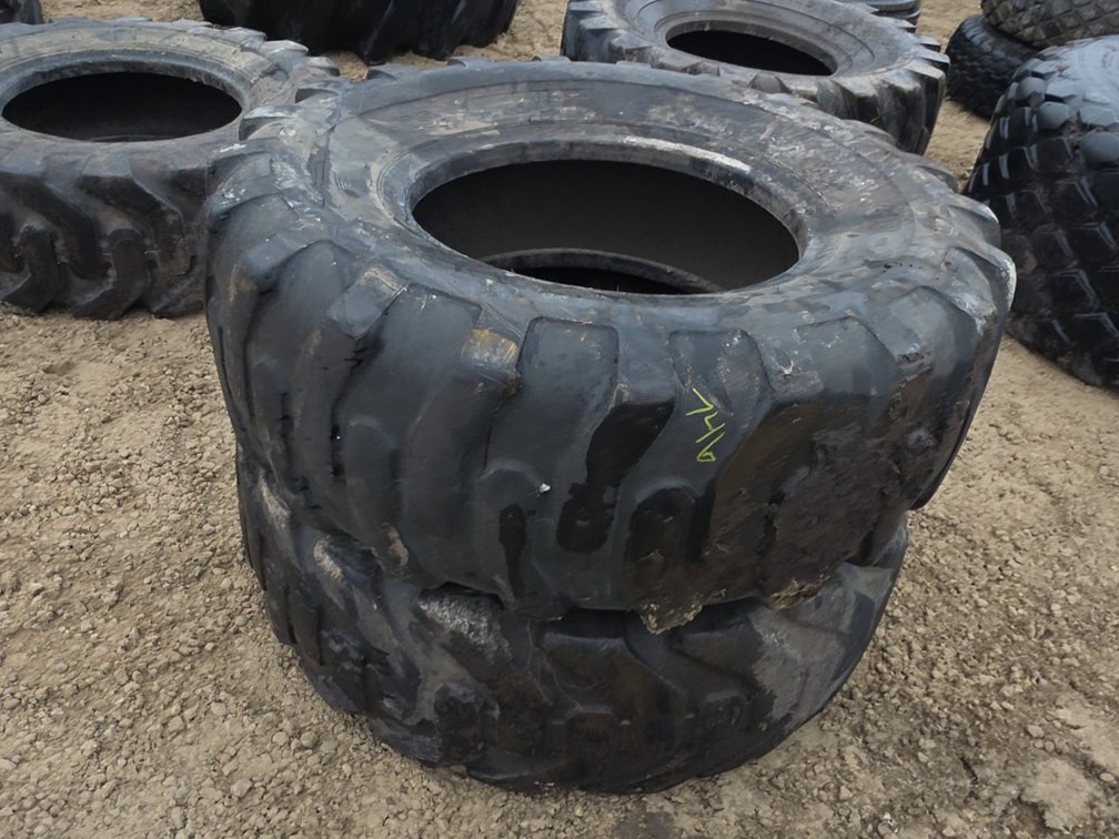 (2) 17.5-25 TIRES