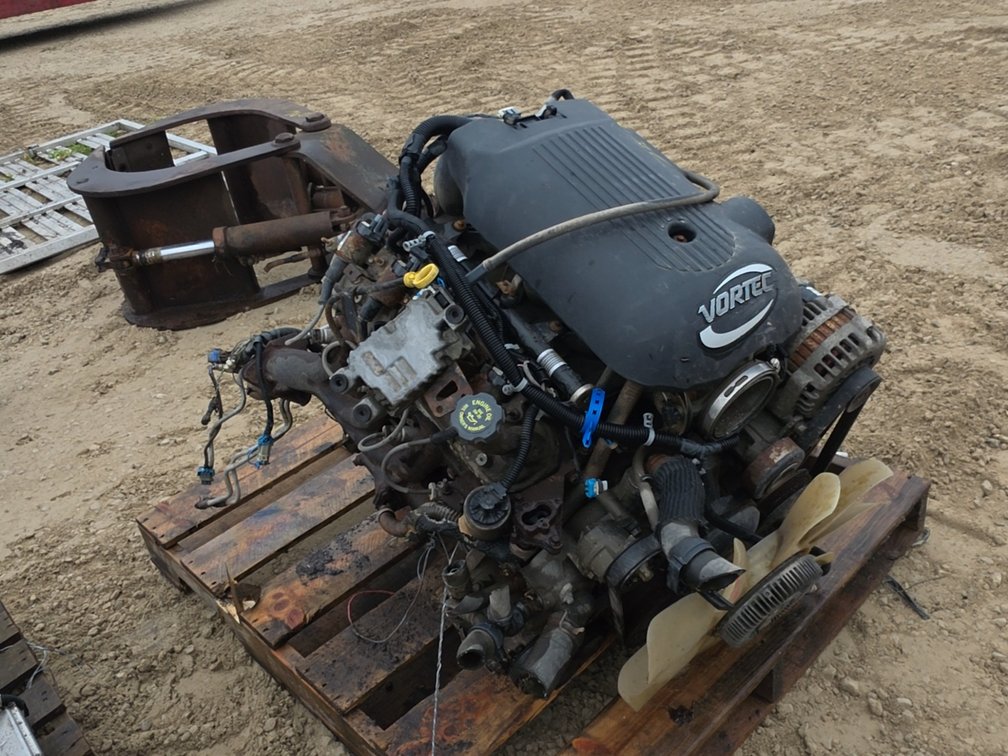 02 6.0 ENGINE - 182K MILES - RAN WHEN PULLED