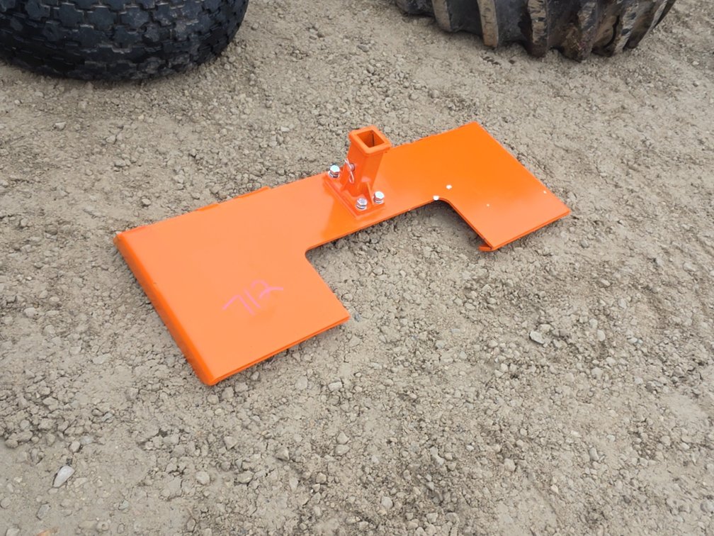 NEW 3/8" SKIDLOADER MOUNT PLATE