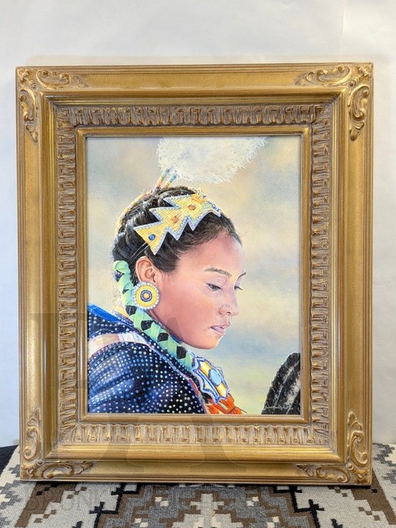 JUDITH MOORE-KNAPP OIL PAINTING
