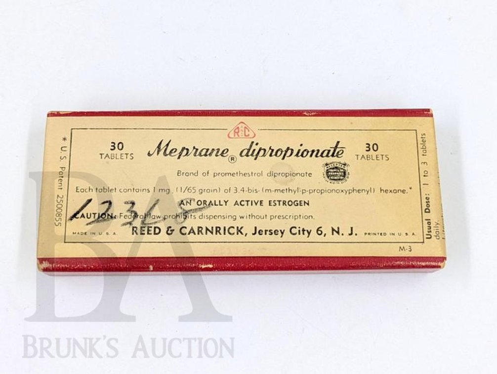 (1950'S) MEPRANE DIPROPIONATE ESTROGEN