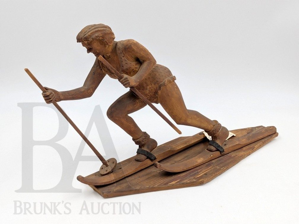 AUGUST JACKSON FOLKART WOOD CARVING