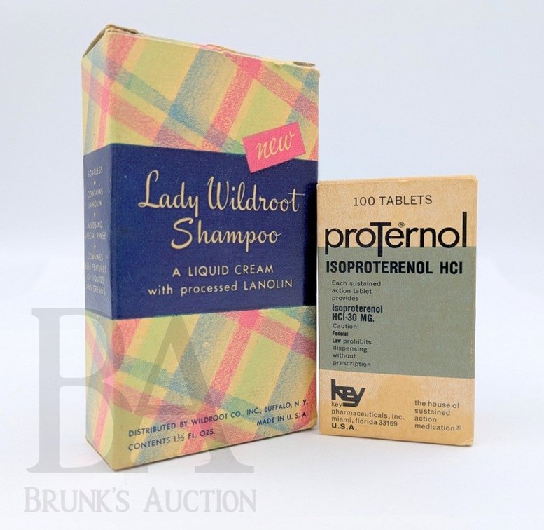 (2) VINTAGE MEDICATIONS