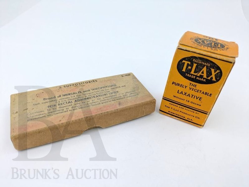 (2) VINTAGE MEDICATIONS, FACTORY SEALED