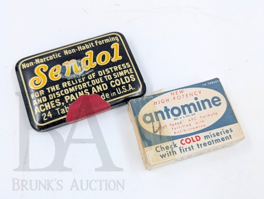 (2) VINTAGE MEDICATIONS