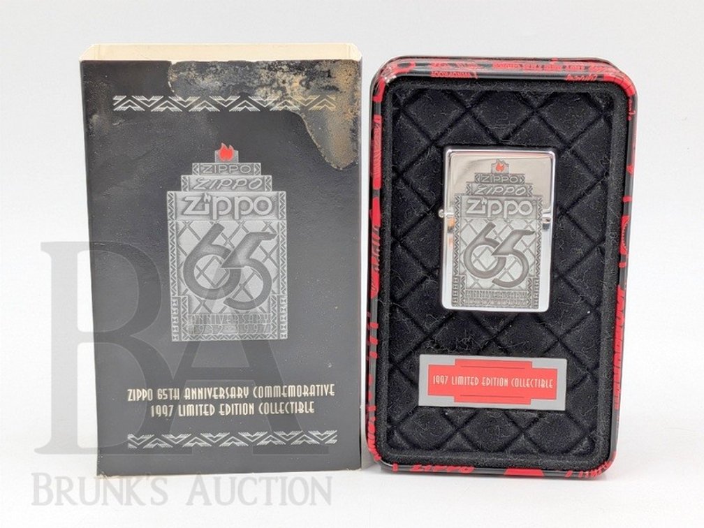 ZIPPO 65TH ANNIVERSARY LIGHTER