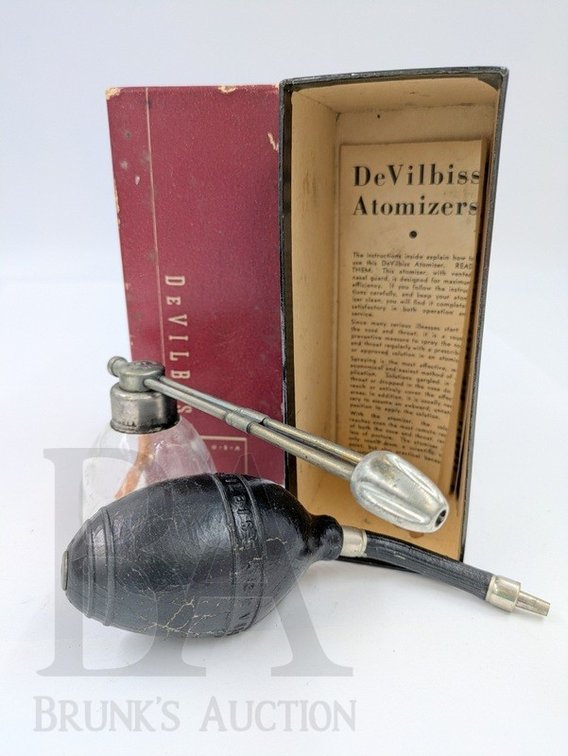 (1940'S) DEVILBISS DRUGSTORE ATOMIZER