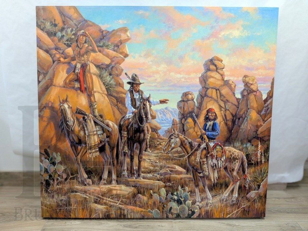 KIRK RANDLE CUSTOM COMMISSIONED OIL PAINTING