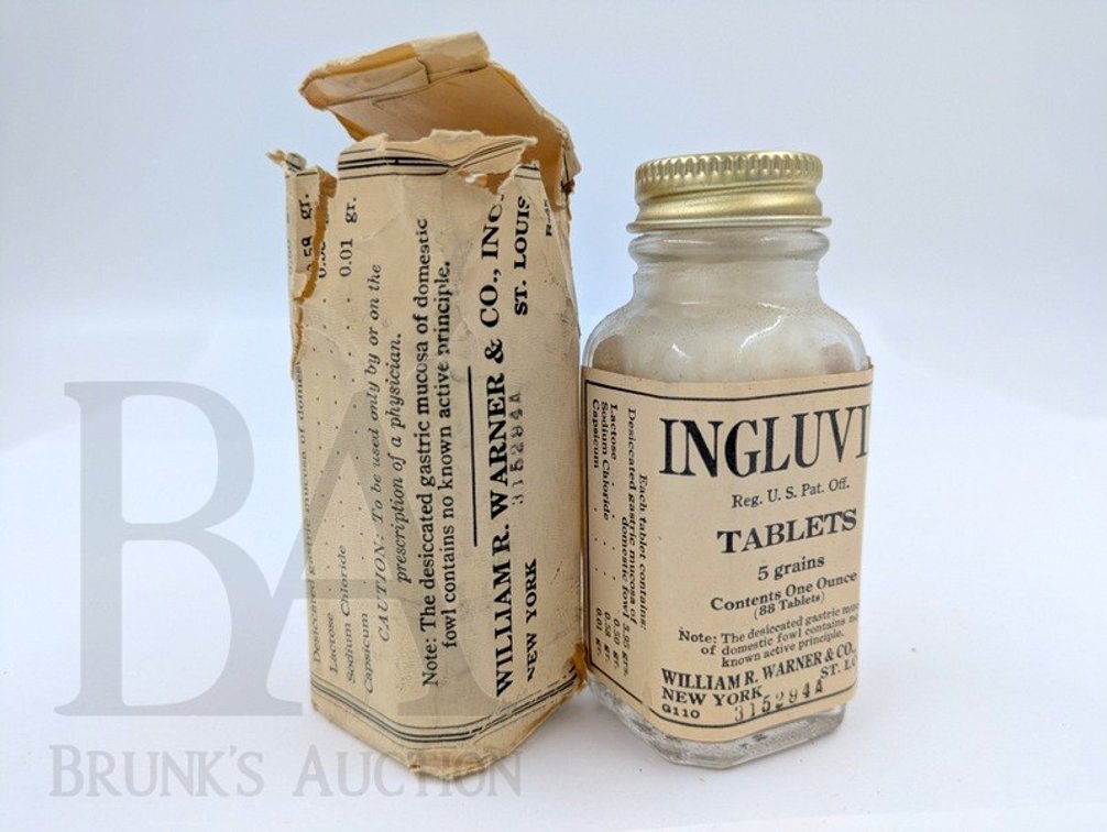 (1920'S) INGLUVIN TABLETS