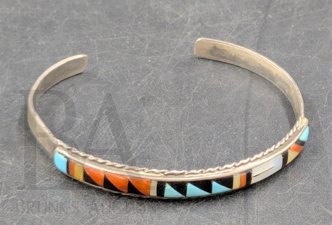 JOHN BOWANNIE ZUNI YOUTH CUFF