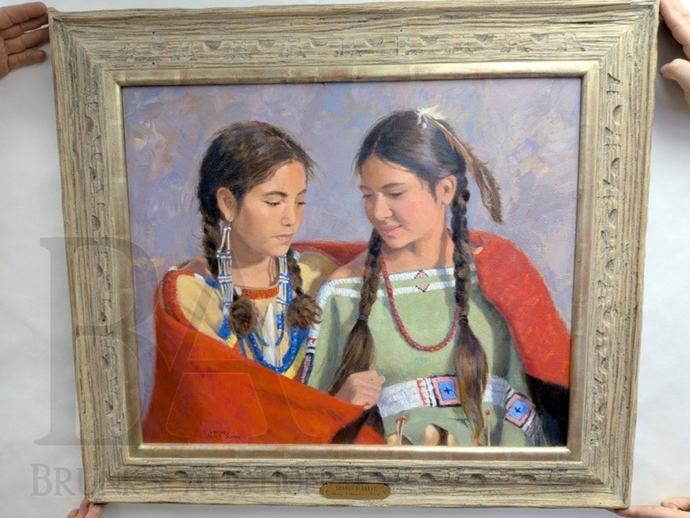 SHERRY BLANCHARD STUART OIL PAINTING