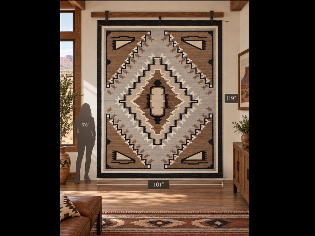 HUGE!! - NAVAJO TRIBAL RUG