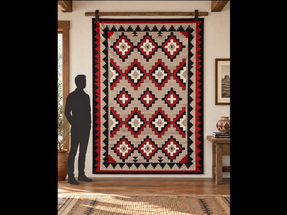 HUGE!! - NAVAJO TRIBAL RUG