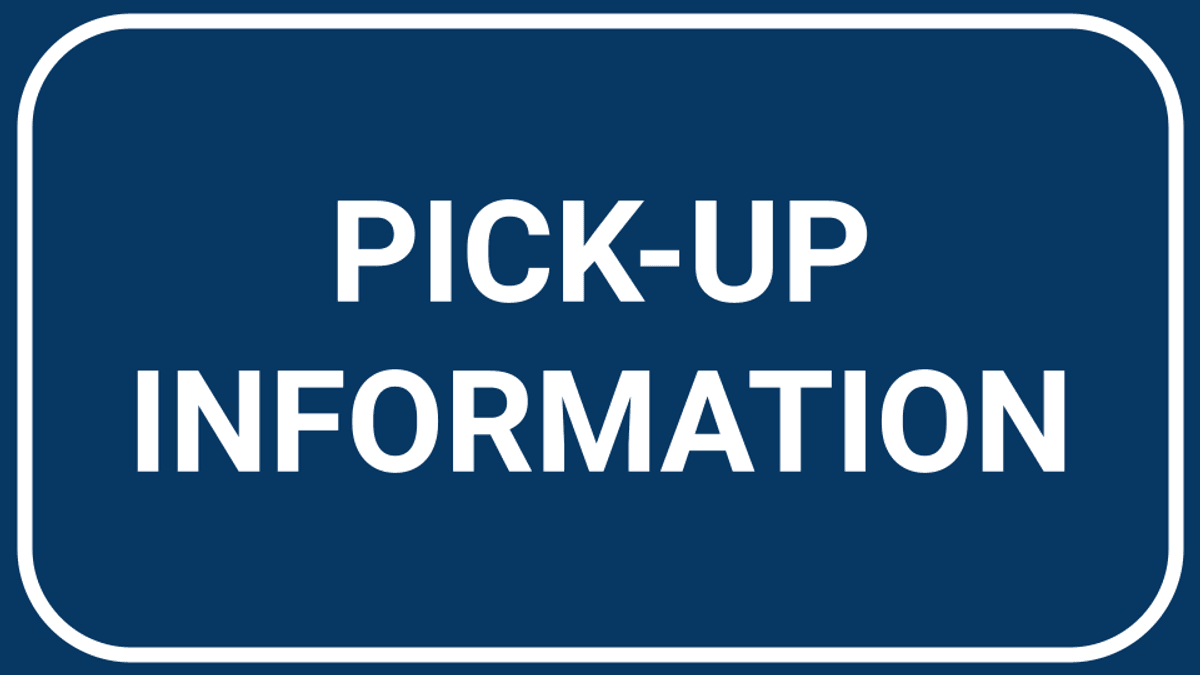 PICK-UP DETAILS