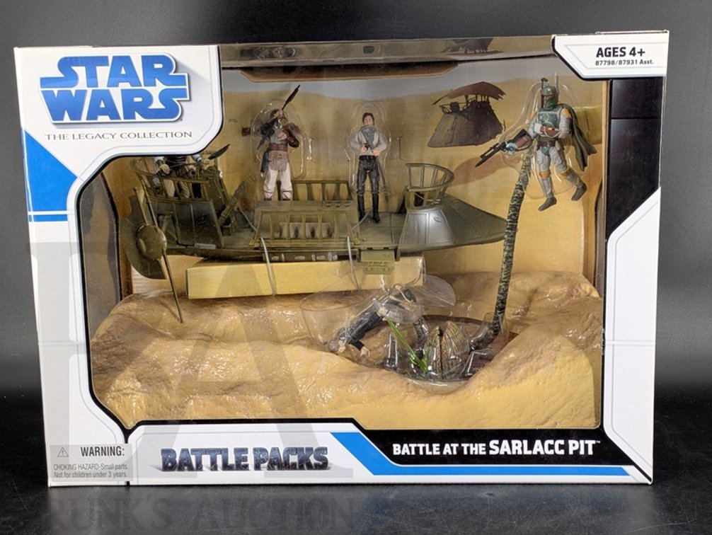 2008 Star Wars Legacy Collection Battle Packs Battle at the Sarlacc Pit Set