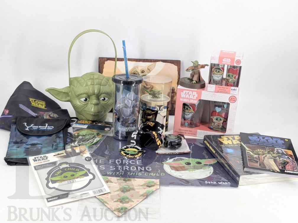 Star Wars Mandalorian Grogu Collectibles, Decor, Drinkware, Books, Yoda, and Accessories