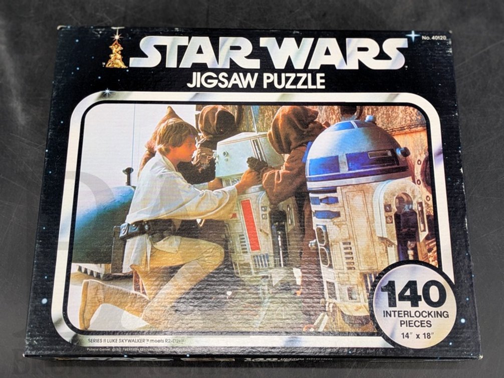 1977 Star Wars Jigsaw Puzzle Kenner No. 40120 140 Pieces 14" x 18"