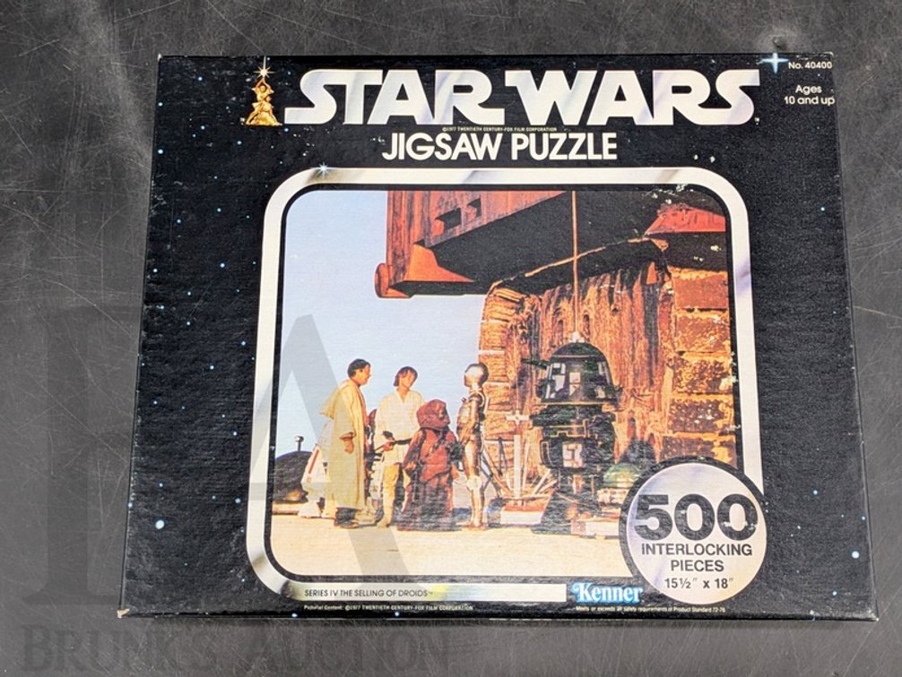 1978 Star Wars Kenner 500 Piece Jigsaw Puzzle #40400 15.5" x 18"