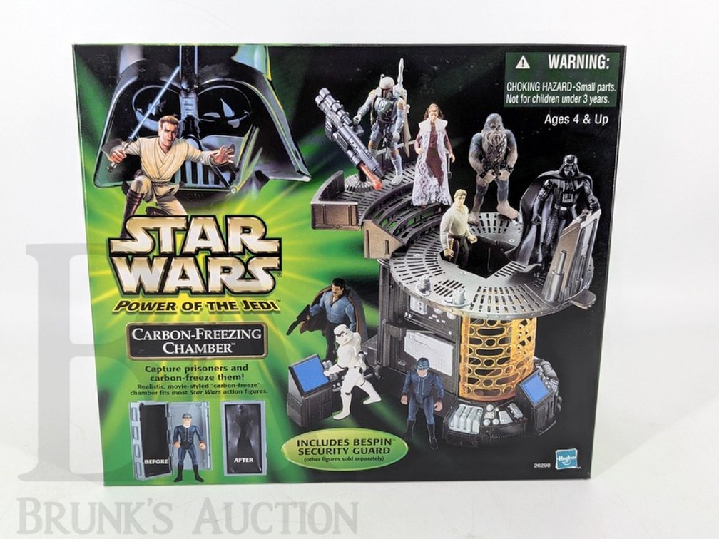 2002 Star Wars Power of the Jedi Carbon-Freezing Chamber Playset Hasbro