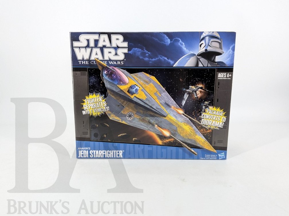 2009 Star Wars The Clone Wars Anakin's Jedi Starfighter by Hasbro