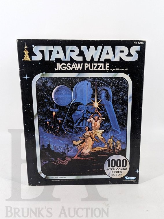 1978 Star Wars Jigsaw Puzzle by Kenner 1000 Pieces 19" x 26¾" No. 40180