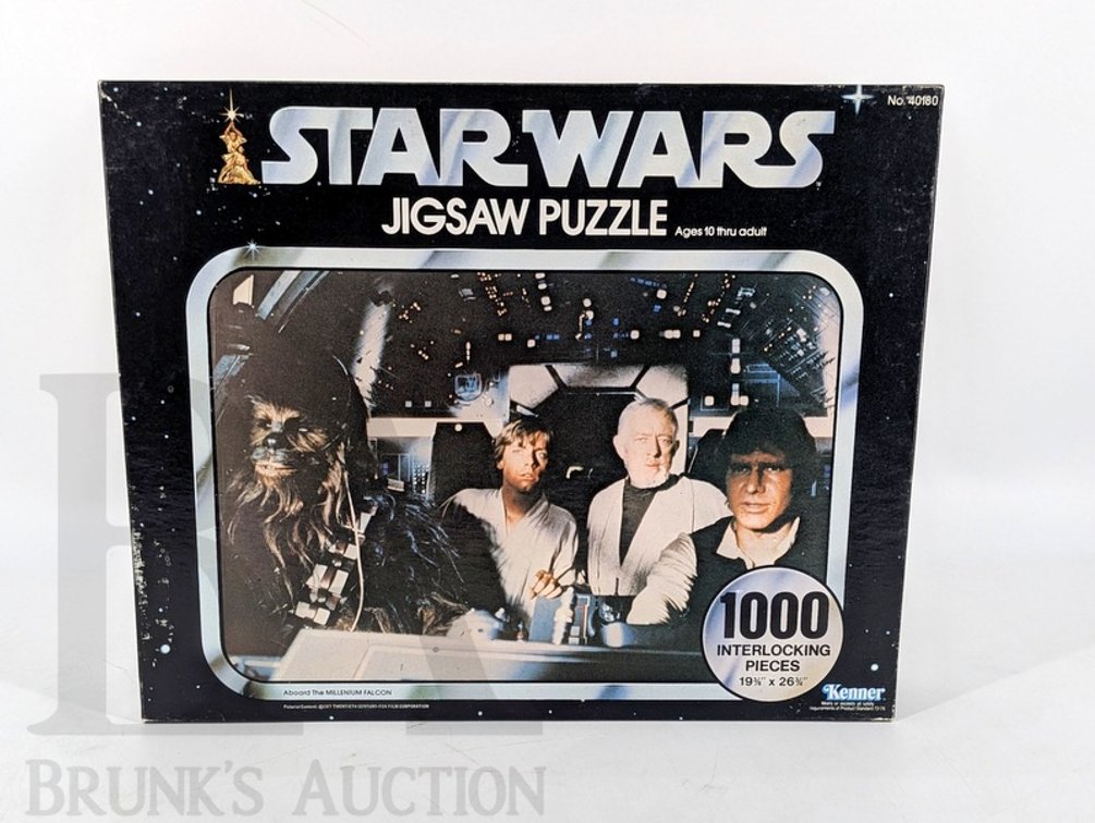 1978 Star Wars Jigsaw Puzzle by Kenner 1000 Piece 19" x 26 3/4"
