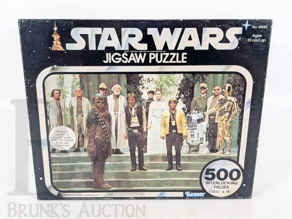 1977 Star Wars Jigsaw Puzzle Kenner Series III Victory Celebration 500 Pieces
