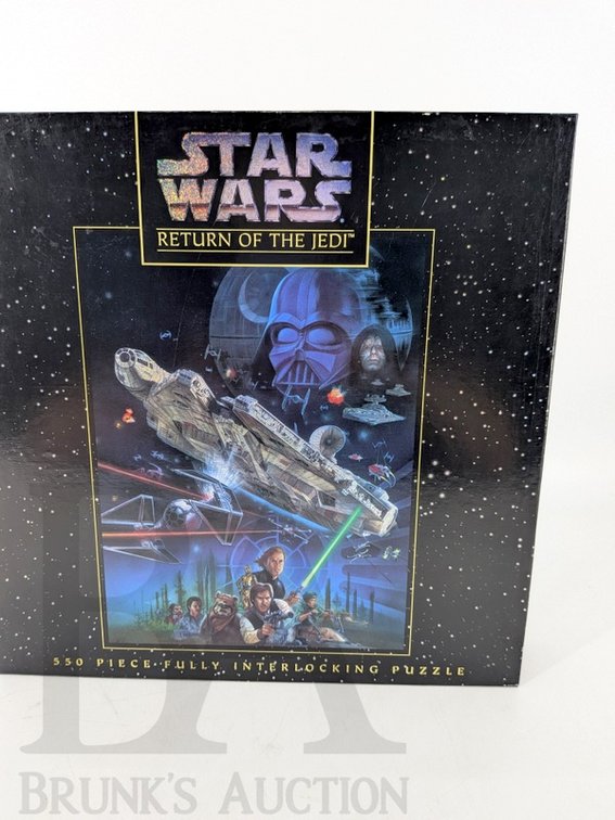 1995 Star Wars Return of the Jedi 550 Piece Puzzle by Milton Bradley