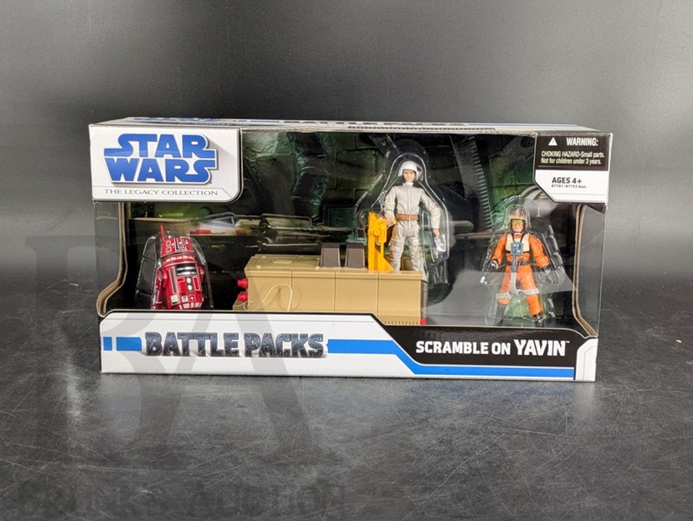 2008 Star Wars The Legacy Collection Battle Packs Scramble on Yavin Hasbro New