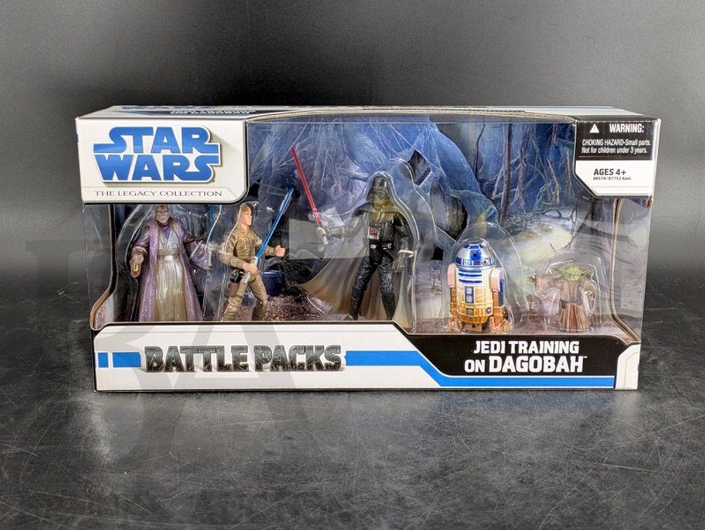 2008 Star Wars Legacy Collection Battle Packs Jedi Training on Dagobah Set, Hasbro
