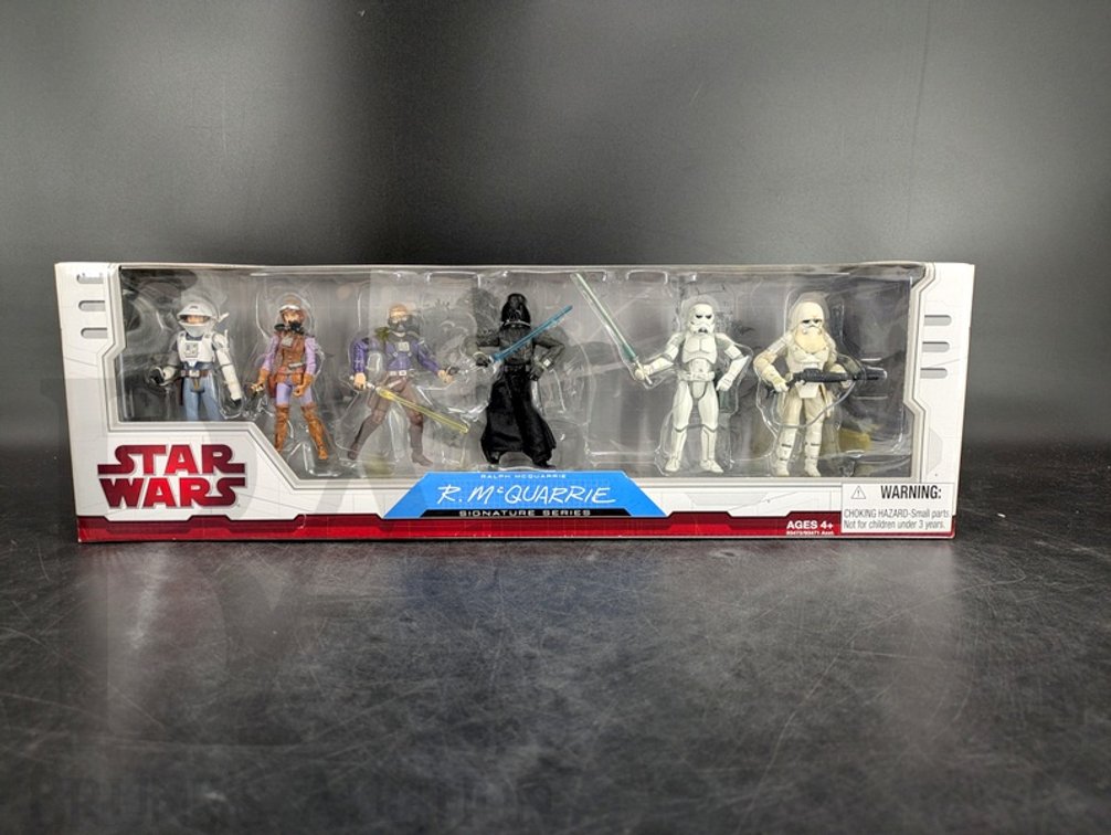 2009 Star Wars Ralph McQuarrie Signature Series Concept Action Figure Set by Hasbro
