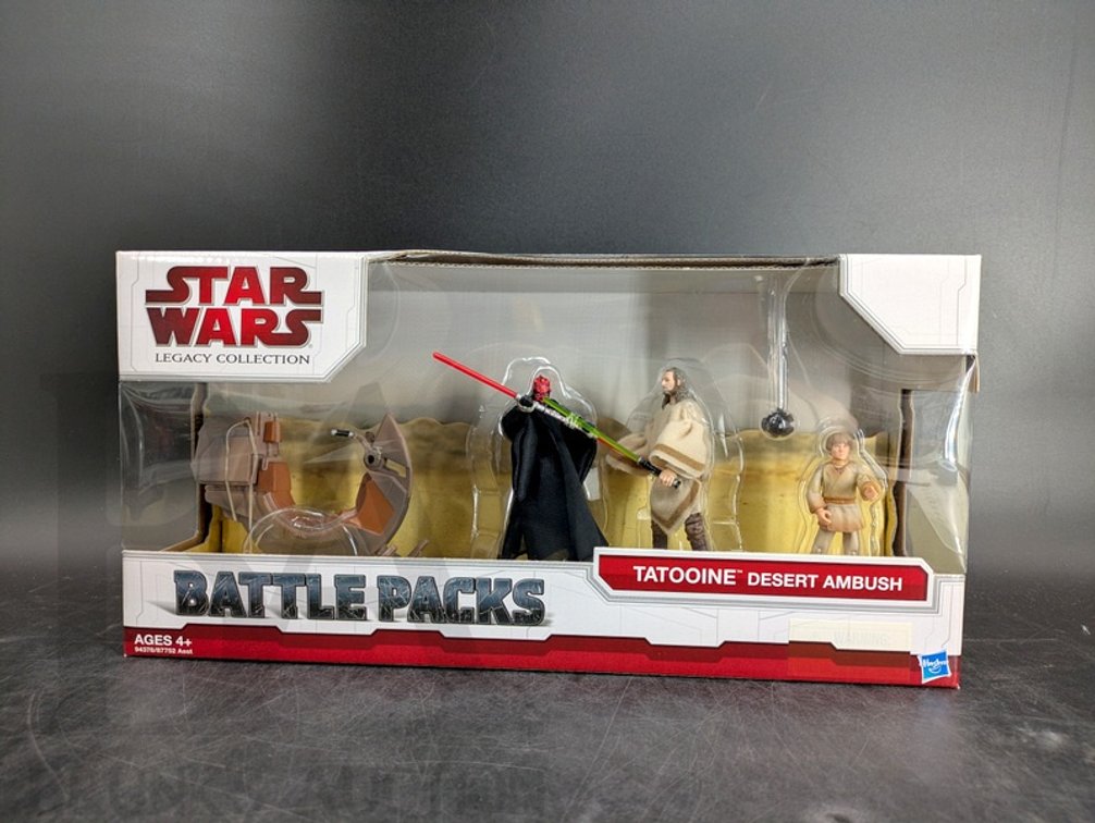 2009 Star Wars Legacy Collection Tatooine Desert Ambush Battle Pack Sealed
